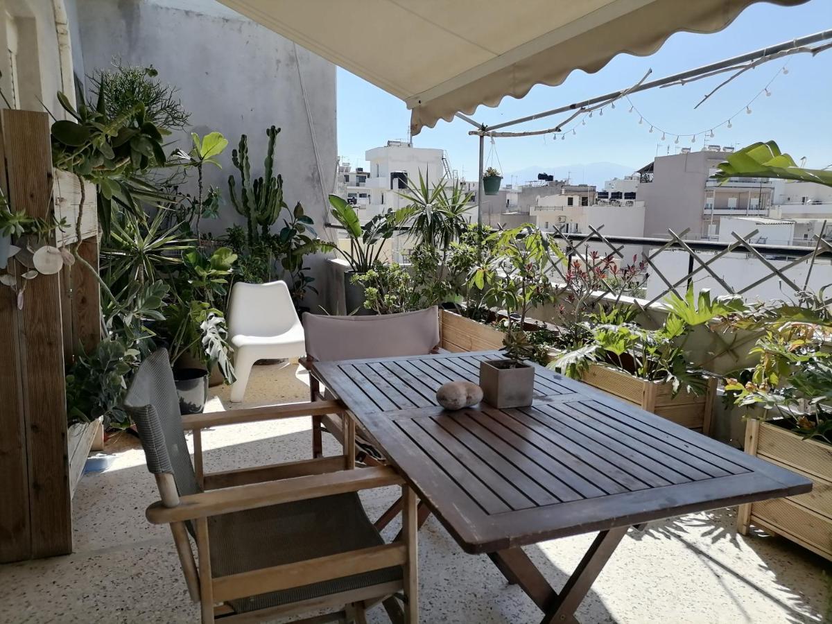 Central Oasis Roof Flat Ираклио Екстериор снимка